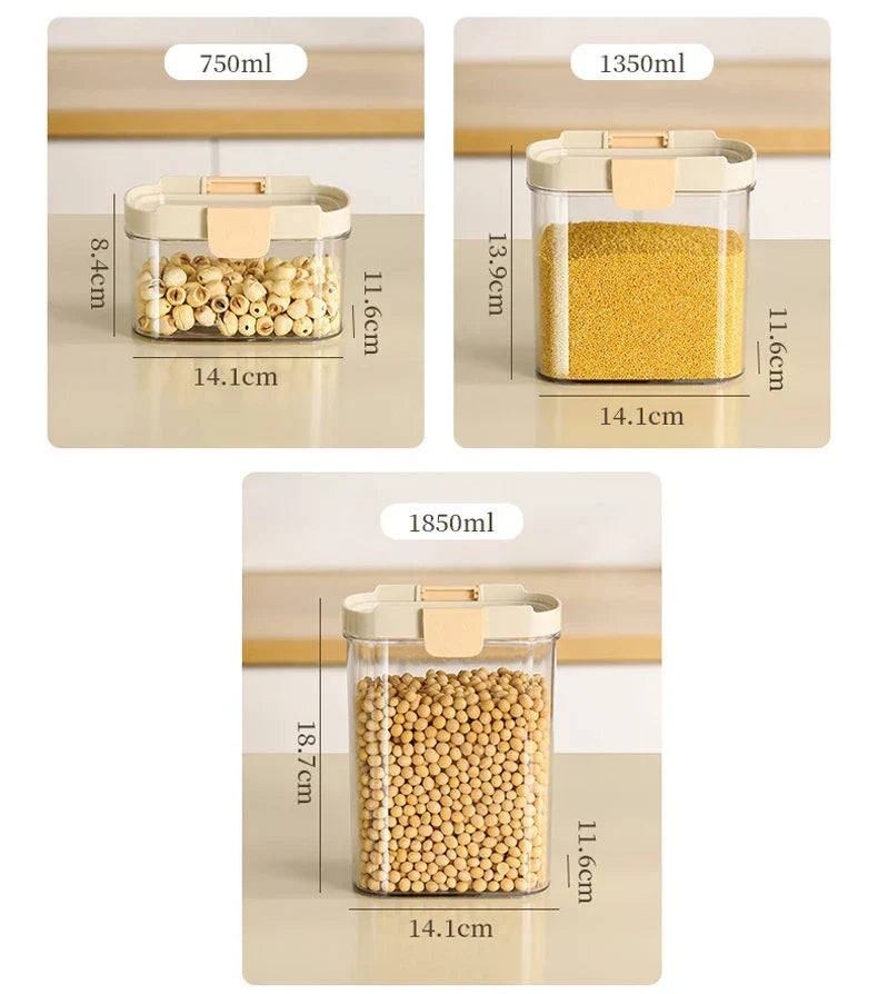Stackable Transparent Snap-Lock Storage Box