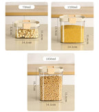 Stackable Transparent Snap-Lock Storage Box