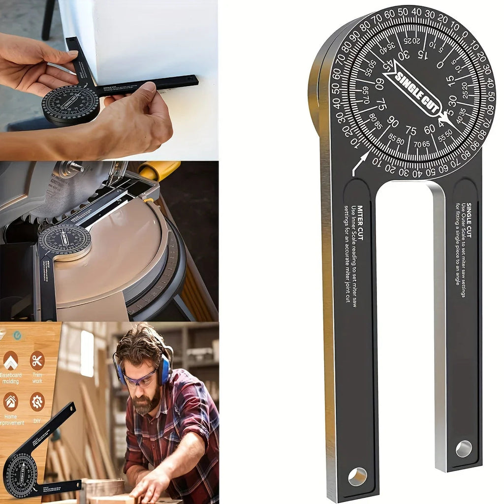 Adjustable Angle Measuring Protractor