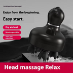 Waterproof Electric Scalp Massager for Hair Growth and Relaxation