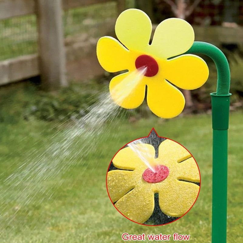 Dancing Sunflower Garden Sprinkler