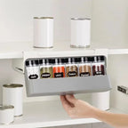 Adhesive Herb Organizer – Sleek Kitchen Storage Solution