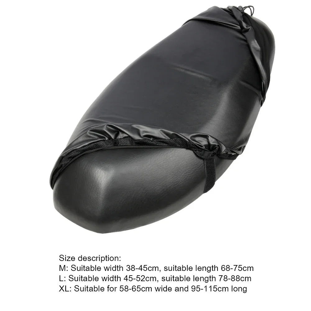 Ultra Stretch Fit Leather Motorcycle Seat Cover