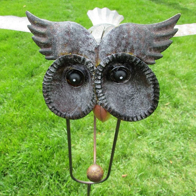 Metallic Eagle Wing Fluttering Spinner