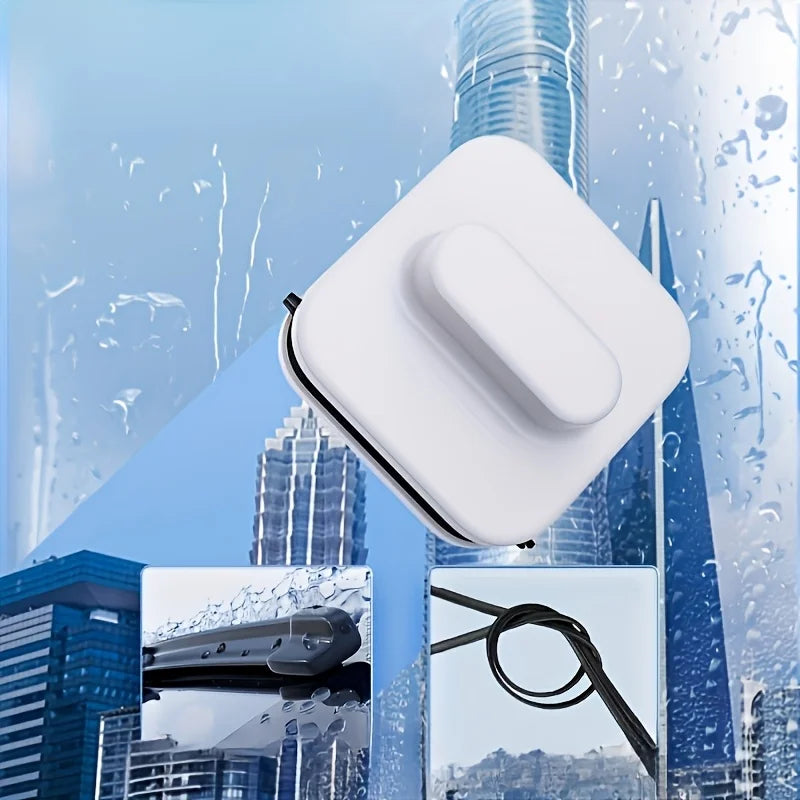 GlasClean Pro Window Cleaner | Double-Sided | Ergonomic Design