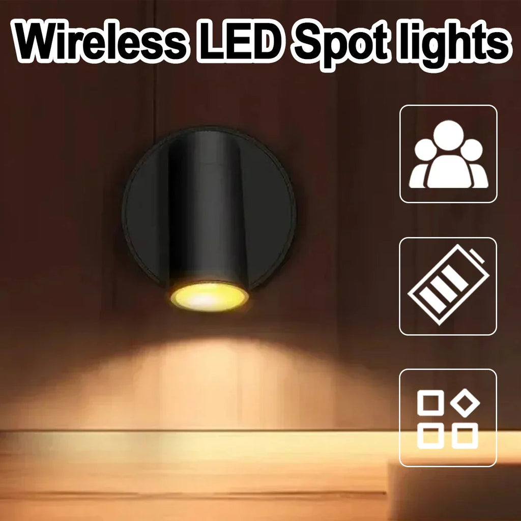 Magnetic Wireless LED Rechargeable Wall Spot Light