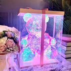 Colorful Glowing Teddy Bear