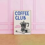 Coffee Club Wall Art