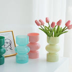 Glass Animal Vase - Multicolor