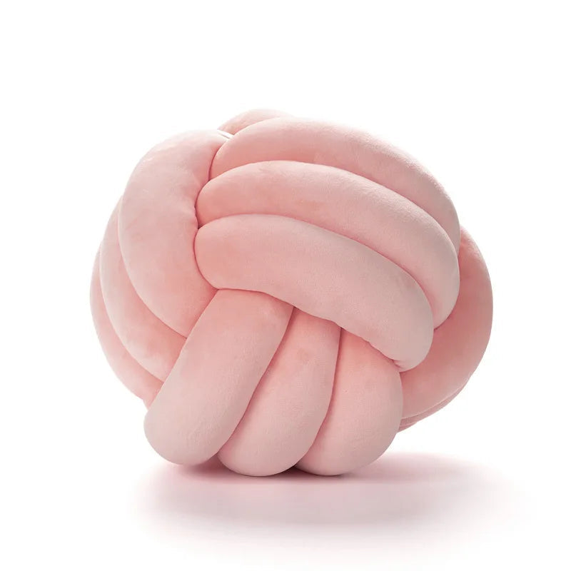 Plush Knot Cushion (Velvet)