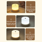 Creative USB Nightstand Lamp - Touch-Dimming LED Night Light for Bedroom & Student Dormitory