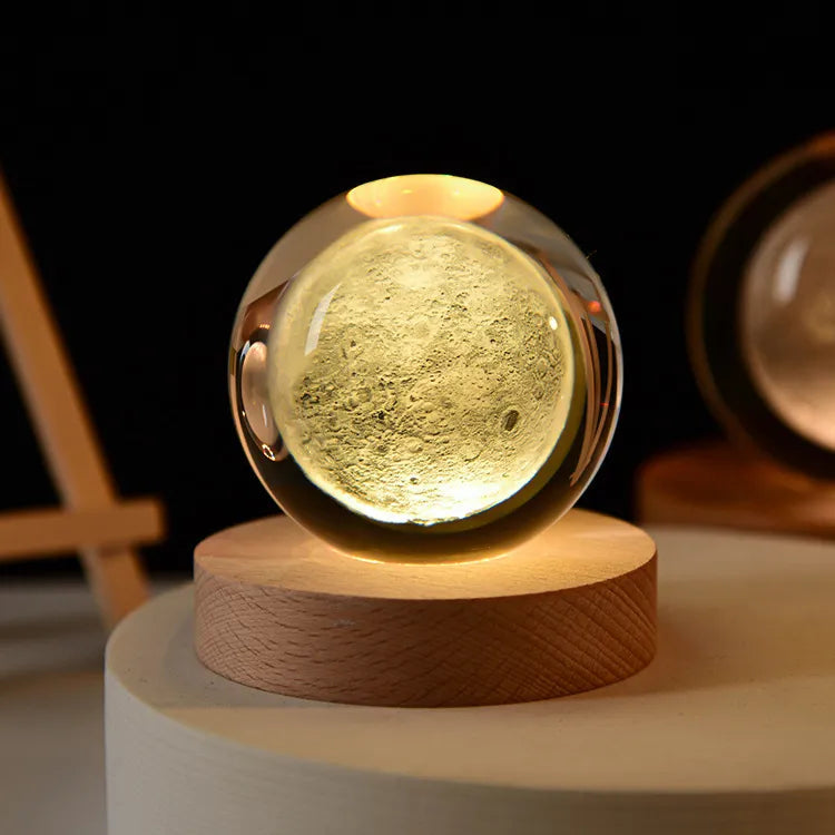 Glowing 3D Crystal Night Lights – Unique Gifts for All Occasions