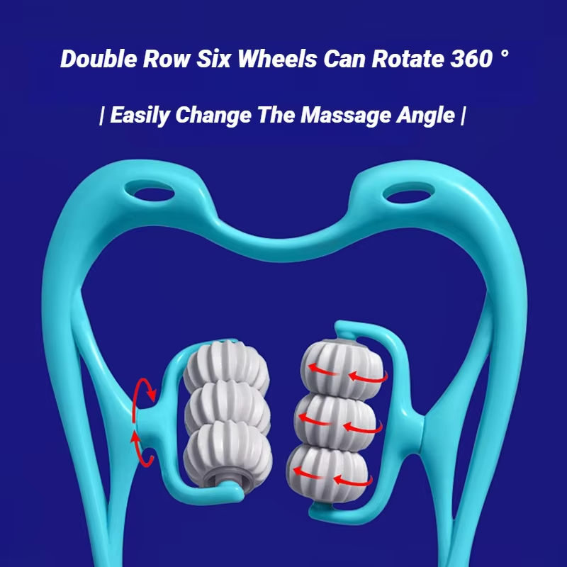 Cervical Neck And Shoulder Manual Massager For Deep Muscle Relaxation