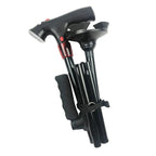Foldable Walking Cane with LED Light | Height Adjustable | Anti-Slip Base | Alarm Function | Lightweight Aluminum