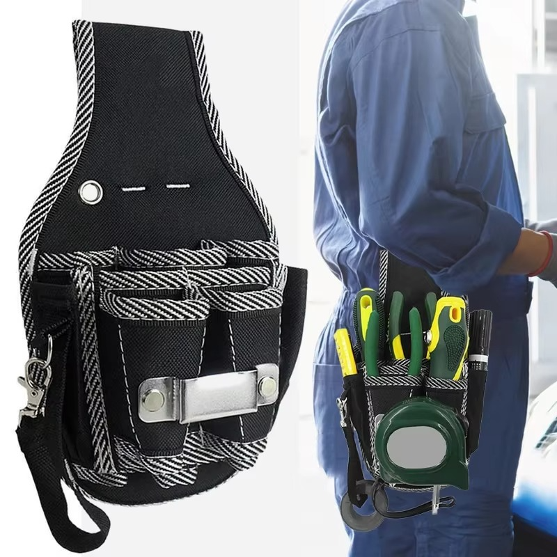 Ultimate Electrician's Tool Belt - Durable Nylon Waist Organizer for Professionals