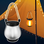 Outdoor Weatherproof Solar Flame Lamps