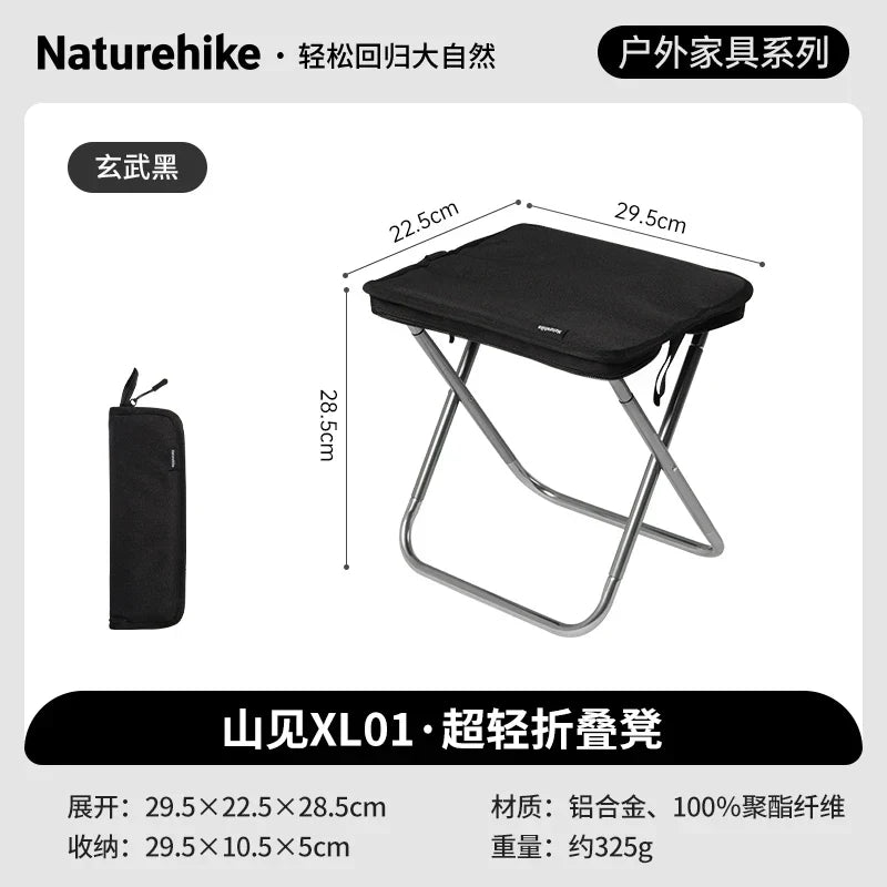 Campulux Folding Chair | Padded & Foldable | Ultralight & Stable | For Outdoor & Travel