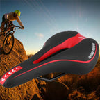 Extra Soft Gel Bike Saddle – Comfortable Bike Seat with Hollow Design for MTB and Road Biking, Non-Slip Surface and Improved Airflow