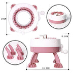 Strickolino Knitting Machine | 22 Needles | Automatic Circular Knitting Set for Beginners & Adults | Fast Knitter with Accessories