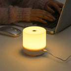 Creative USB Nightstand Lamp - Touch-Dimming LED Night Light for Bedroom & Student Dormitory