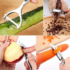 SwiftPeel Stainless Steel Peeler | Effortlessly & accurately peel your veggies!