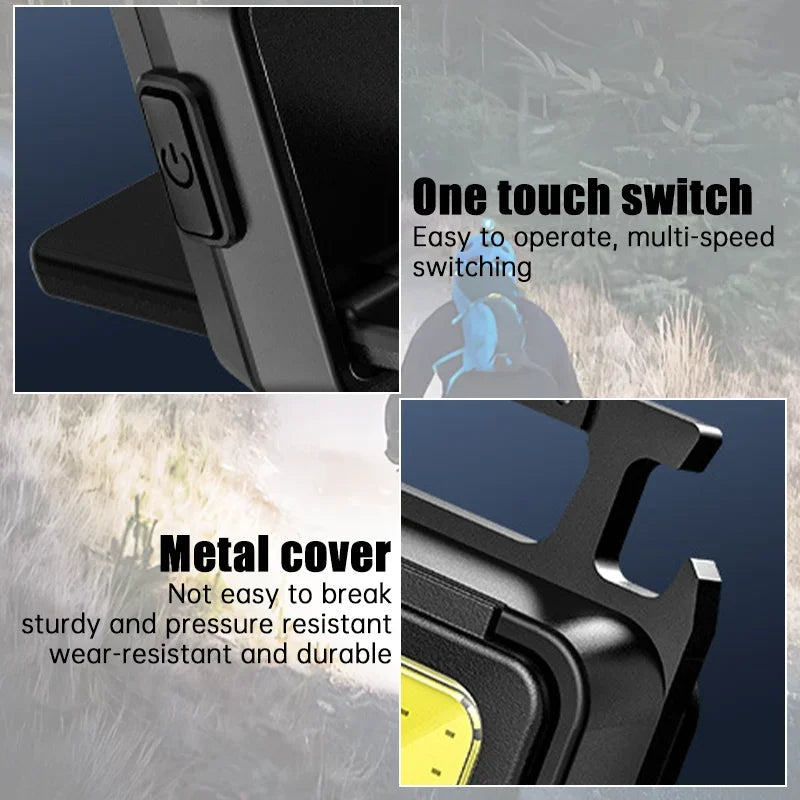 TorchKey Mini Flashlight | 1000 Lumen | Magnetic Base & USB-C | Keychain Format