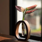 Nordic Style Oval Frame Tube Vase