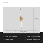 ModernLux Wall Light – Luxury LED Wall Lamp for Home