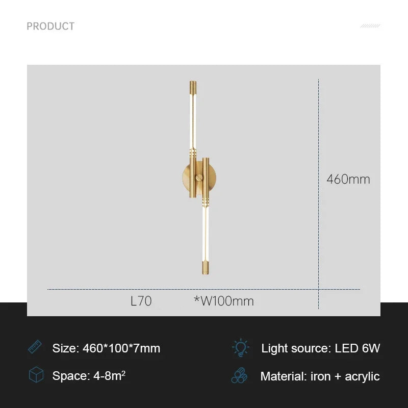 ModernLux Wall Light – Luxury LED Wall Lamp for Home