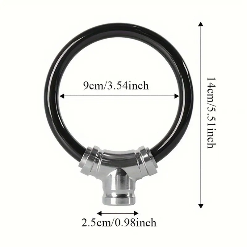 Anti-Theft Secure Steel Bicycle Safety Lock