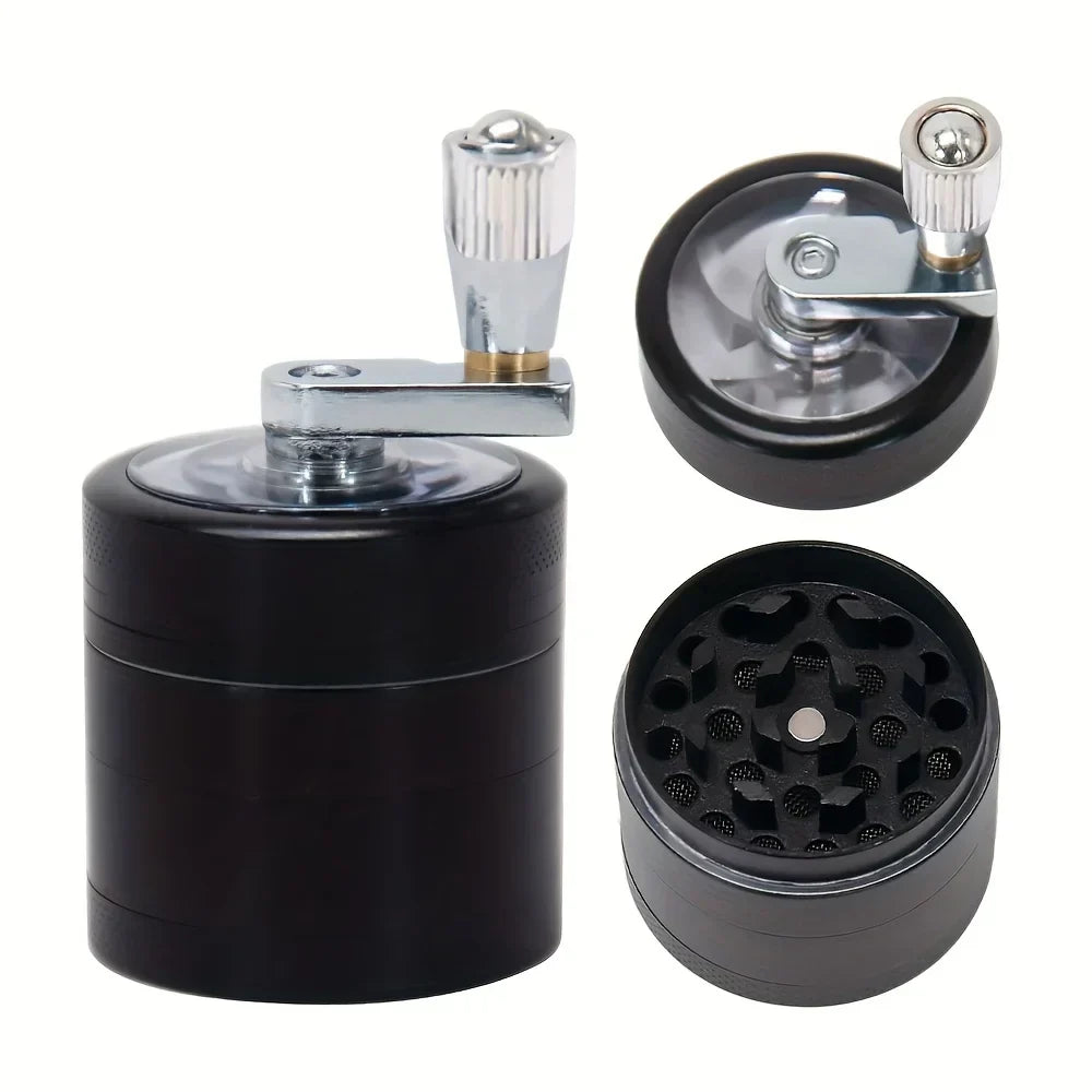 Nut and Hard Spice Mill - Hand tool for grinding nutmeg, ginger, rock salt, and peppercorns