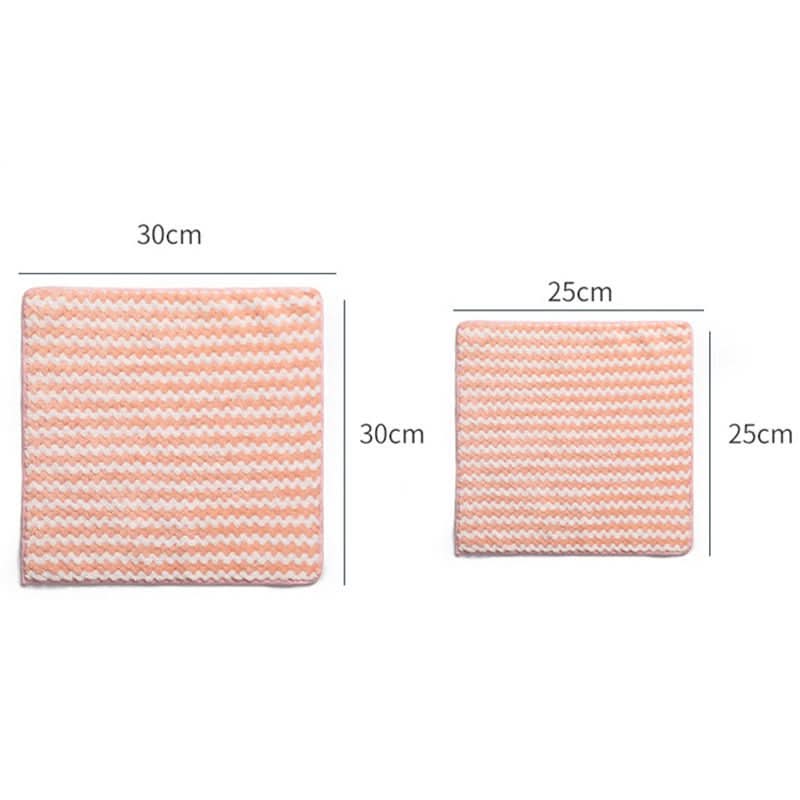 microfibre cleaning cloths made from coral fleece for streak-free cleanliness