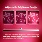 Charming Unicorn LED Neon Light – Adjustable Brightness for Perfect Room Ambiance