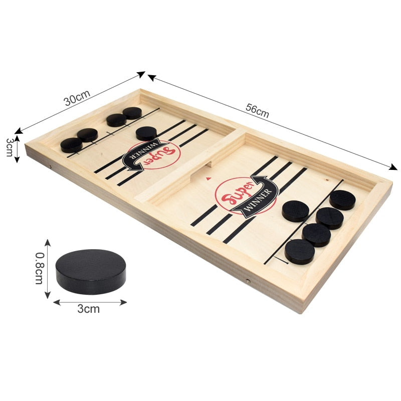 Wooden Table Hockey Game for Families