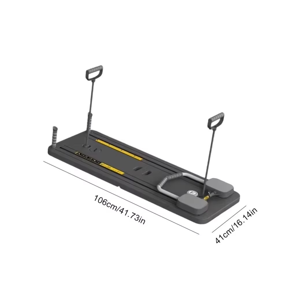 Complete Body Workout Board with Adjustable Resistance and Automatic Rebound