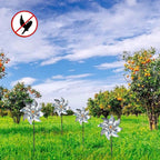 ReflectoSpin Wind Turbine | Anti-Bird Design | Reflective & Weatherproof | Silver Look
