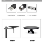 Long-Range Outdoor HDTV Antenna for High-Definition Reception