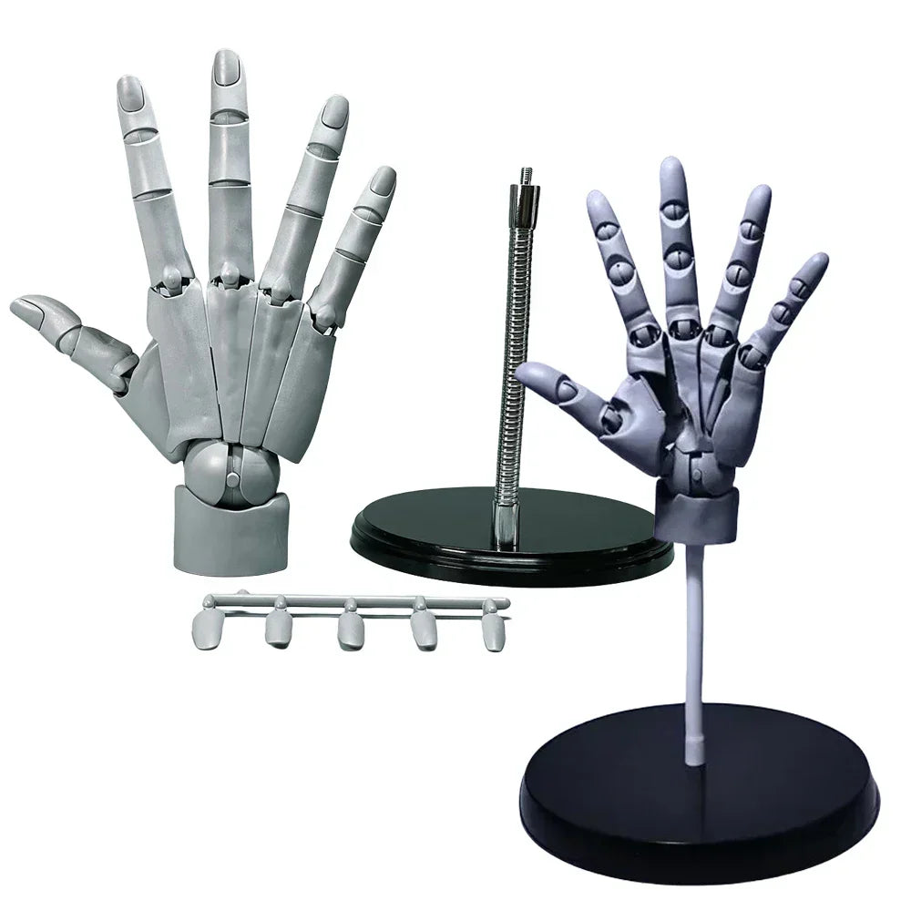 Multi-Pose Drawing Sculpting Art Hand Model