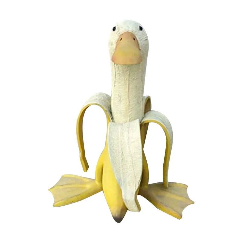BananaDuck Decor Figure – Playful Resin Decoration for Indoors or Outdoors