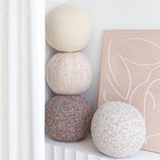 Tweed Globe Cushion