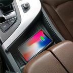 Enervia Wireless Charging Pad | 15W Fast Charging | Non-Slip & Ultra-Slim | For Car & Home