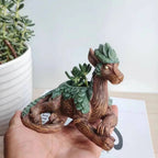 WhimsiDragon Succulent Plant Box with Playful Fantasy Design