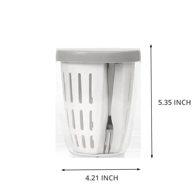 Long Lasting Portable Drain Fruit Cup