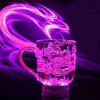 1 piece color changing luminous LED dragon mug water activated lights beer coffee milk tea wine whiskey bar cup travel creative gift