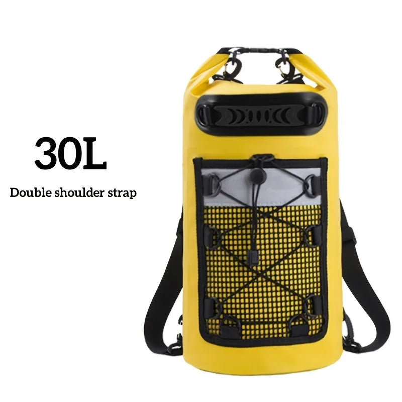 Waterproof Dry Bag AQUARIX Motion | 10/20/30 L | Rolltop & Shoulder Strap | For Kayak, Beach & Trekking