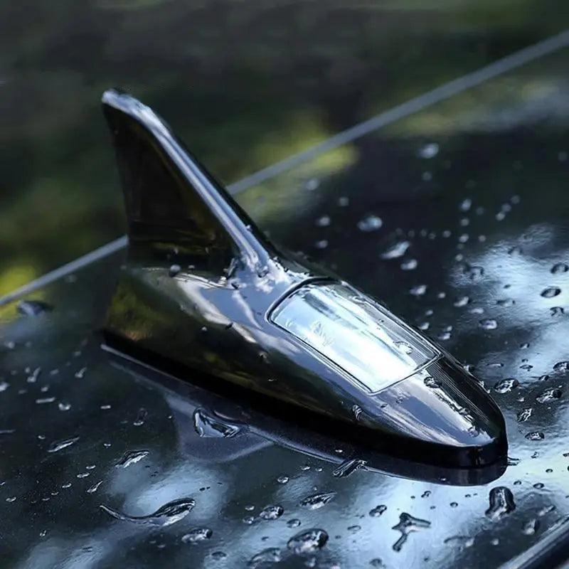 Shark Fin Solar-Warning Light for Car