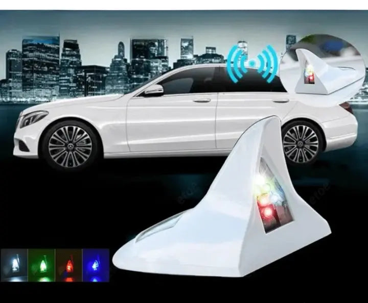 Shark Fin Solar-Warning Light for Car