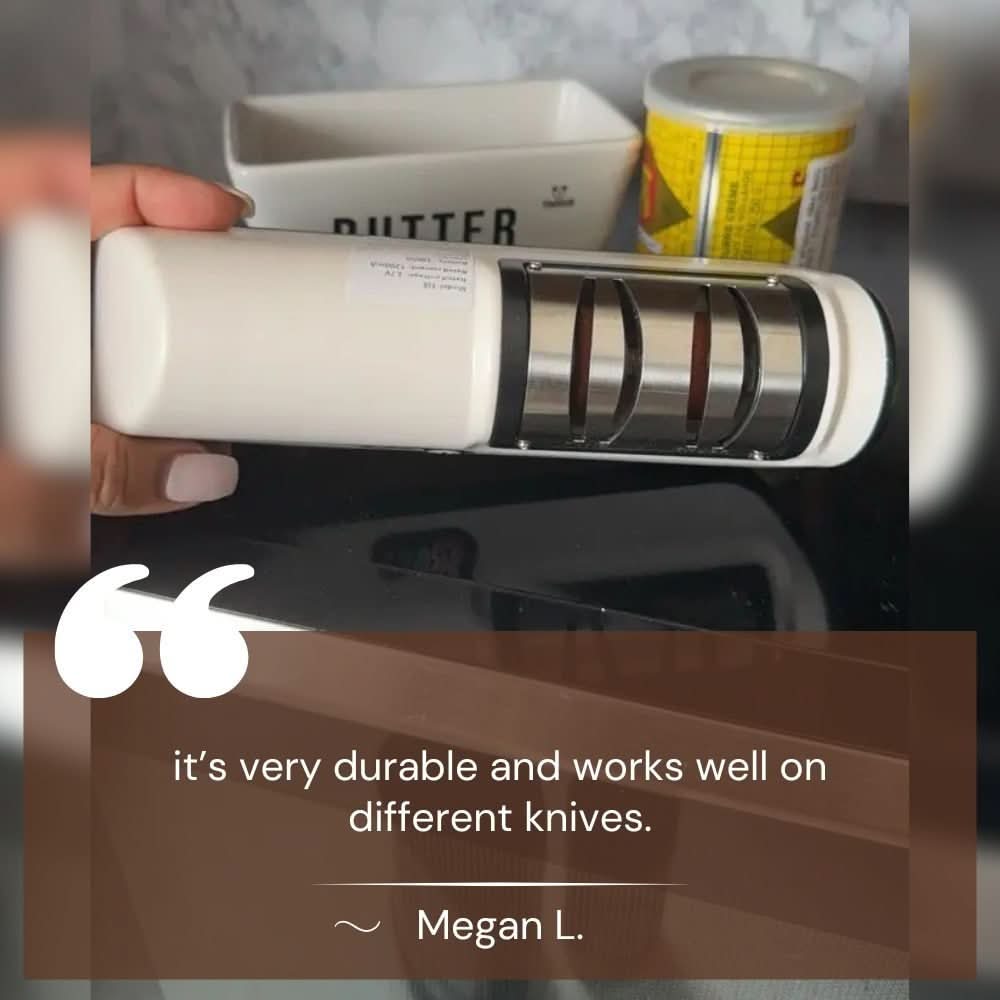 Rechargeable 2-Stage Knife Sharpener