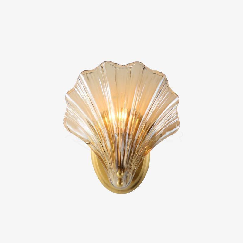 Shell wall lamp - Bring maritime elegance into your home