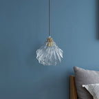 Mini Shell Pendant Light – Glass Coastal Design